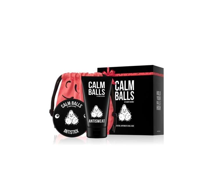 Angry Beards Men's Ultimate Care Gift Set for Your Balls