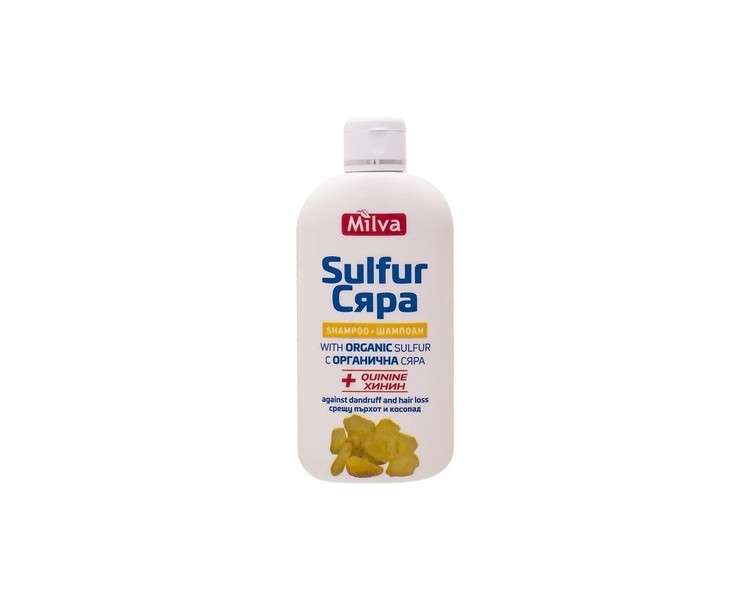 Milva Sulfur and Quinine Shampoo 200ml