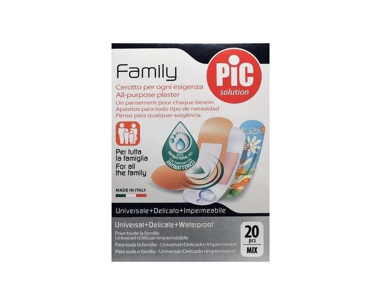 Pic Artsana Family Adhesive Bandages for Every Need