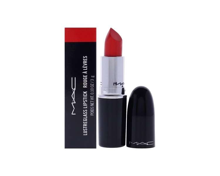 MAC Lustreglass Sheer Shine Lipstick TNTeaser 0.1oz