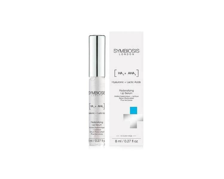 Symbiosis London Redensifying Lip Serum with Hyaluronic and Lactic Acids 8ml