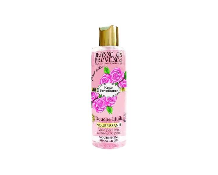 Jeanne en Provence Rose Shower Oil 250ml