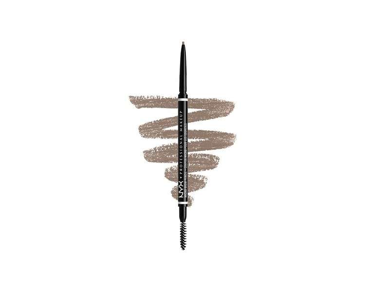 NYX Professional Makeup Micro Brow Pencil Dual Ended Design Ash Blonde