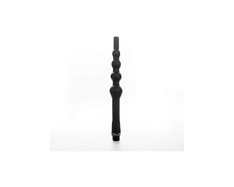 Belgo Prism Silicone Anal Douche Black 27cm Diameter 1.5-3.5cm 121g