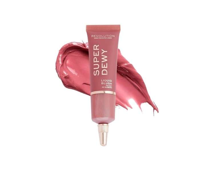 Makeup Revolution Superdewy Liquid Blusher You Got Me Blushing 15ml