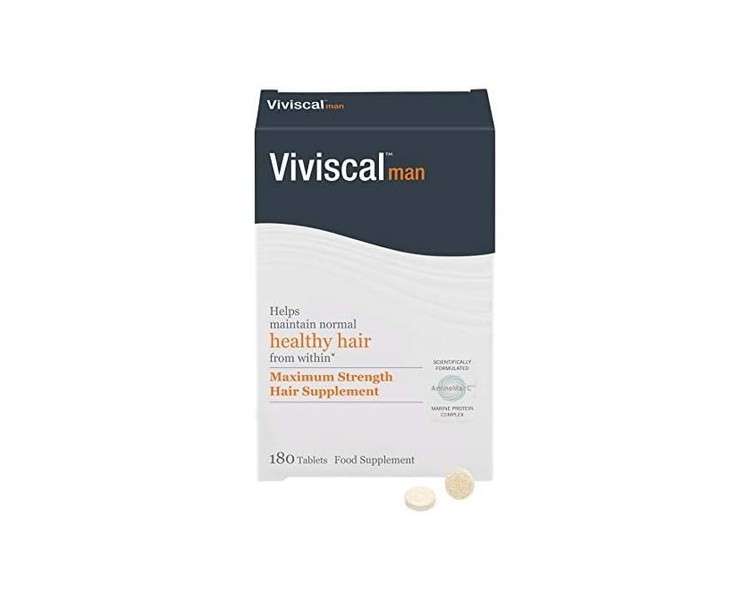Viviscal Hair Growth Tablets for Men 180 Tablets