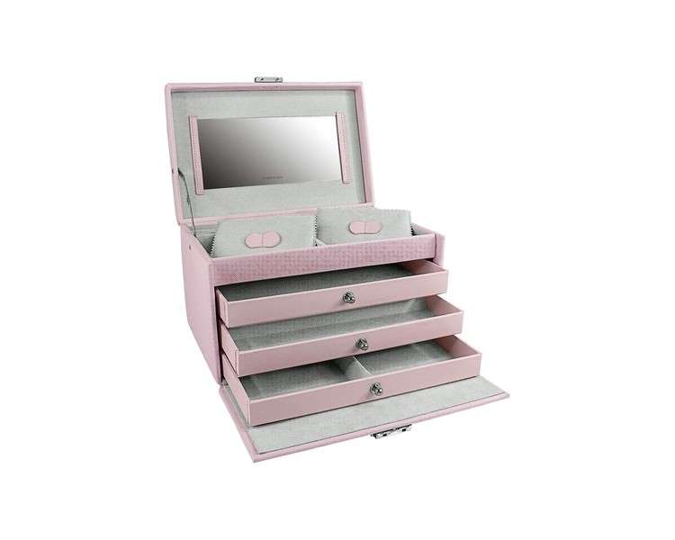 Jolie 2.0 Jewellery Case Pink