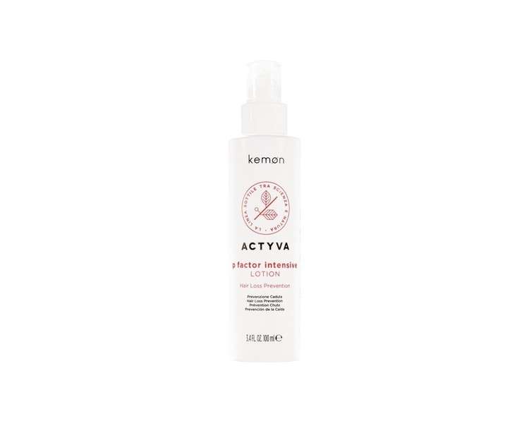 Kemon Actyva P Factor Intensive Lotion for Hair Loss Prevention Enriched with Plant Stem Cells 100ml