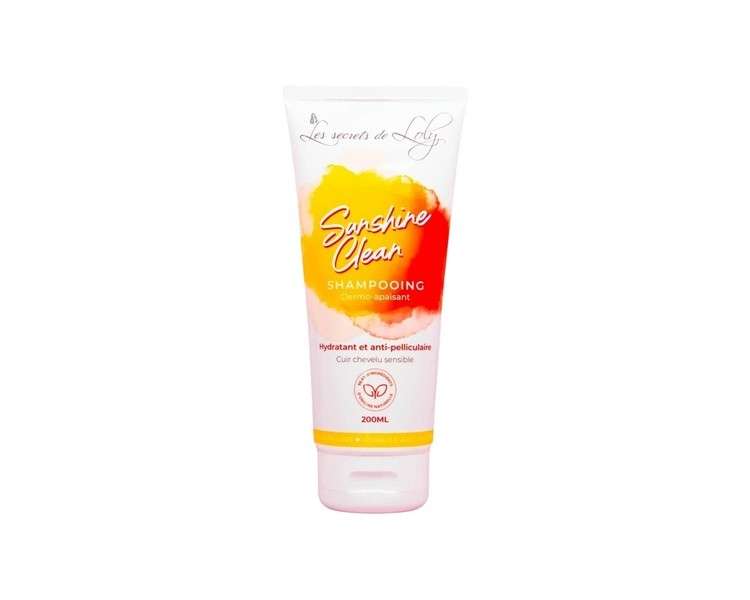 Curly and Free Dermo-Soothing Shampoo for Women Les Secrets de Loly Sunshine Clean