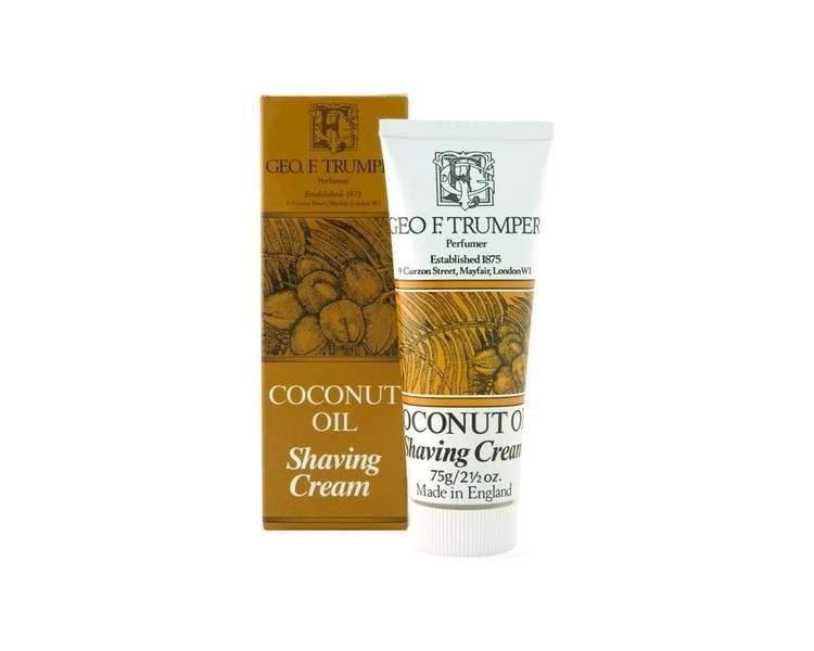 Geo F Trumper Shave Cream Coconut 75g