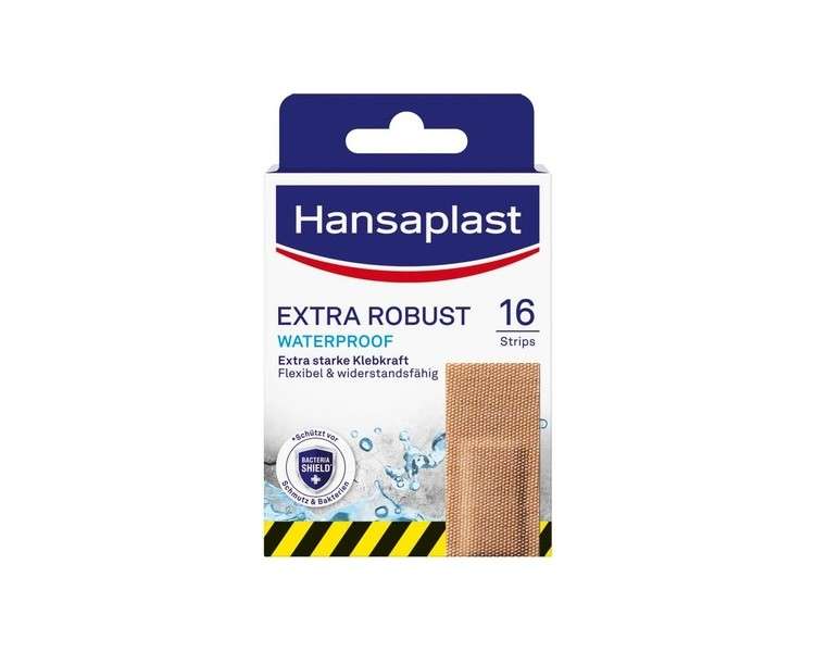 Hansaplast Extra Robust Waterproof Textile Plasters