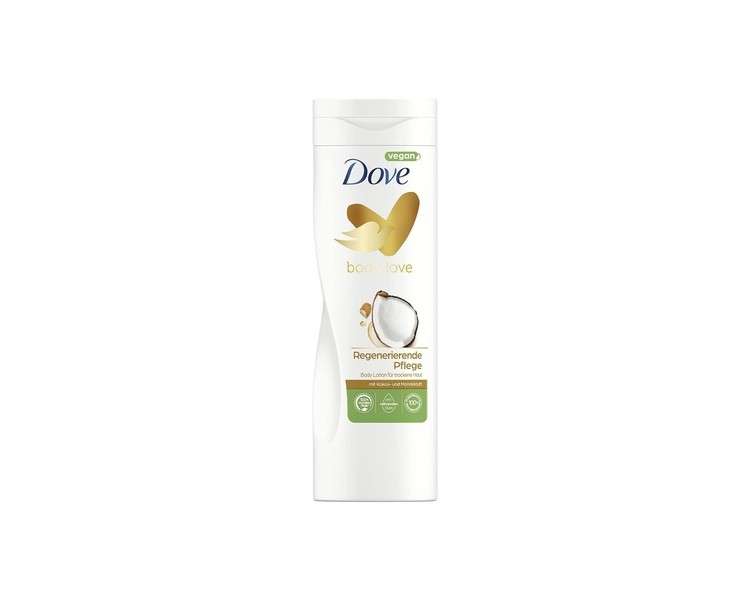 Dove Body Love Body Lotion Regenerating Care for Dry Skin with Coconut and Almond Scent 400ml