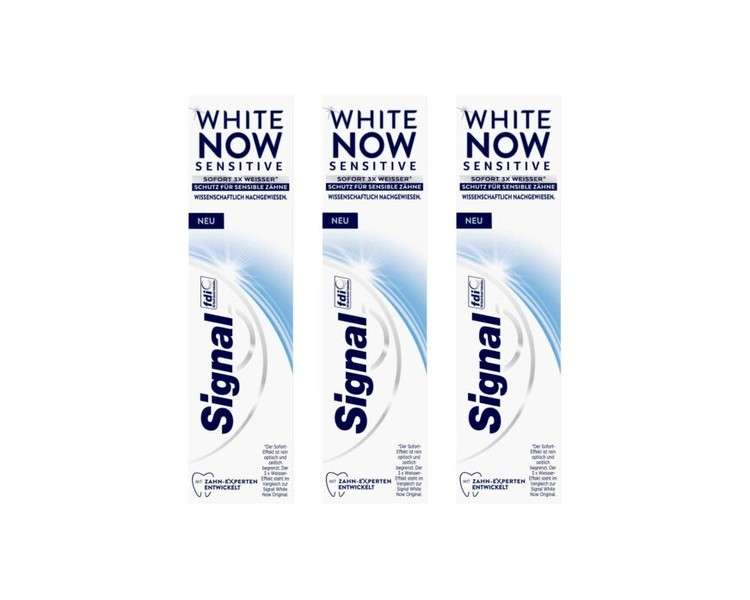 Signal White Now Sensitive Toothpaste 75ml