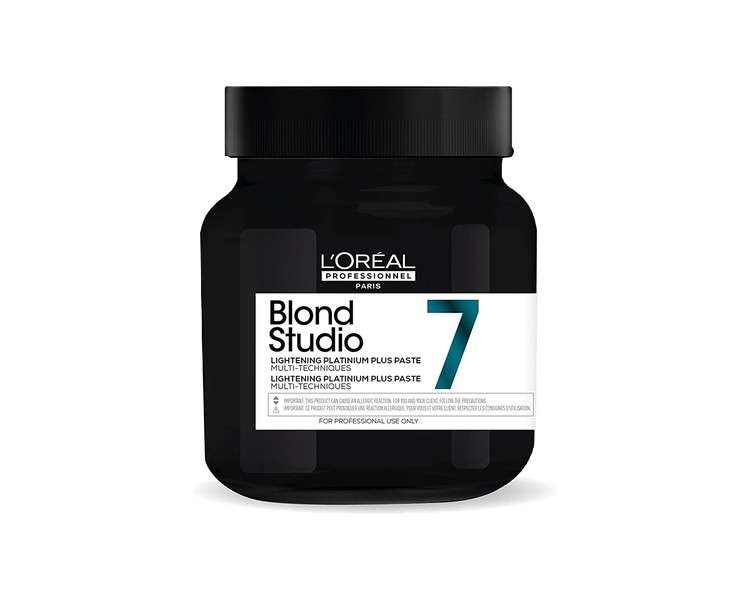L'Oreal Blond Studio 7 Lightening Platinum Plus Paste 500g