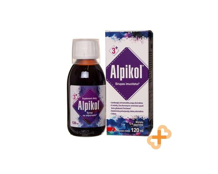 ALPIKOL Immun Syrup 120ml Multivitamin Multimineral Dietary Supplement