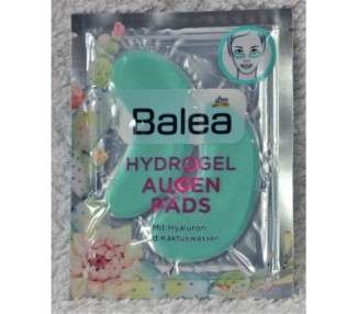 Balea Hydrogel Eye Pads with Hyaluronic Acid and Cactus Water