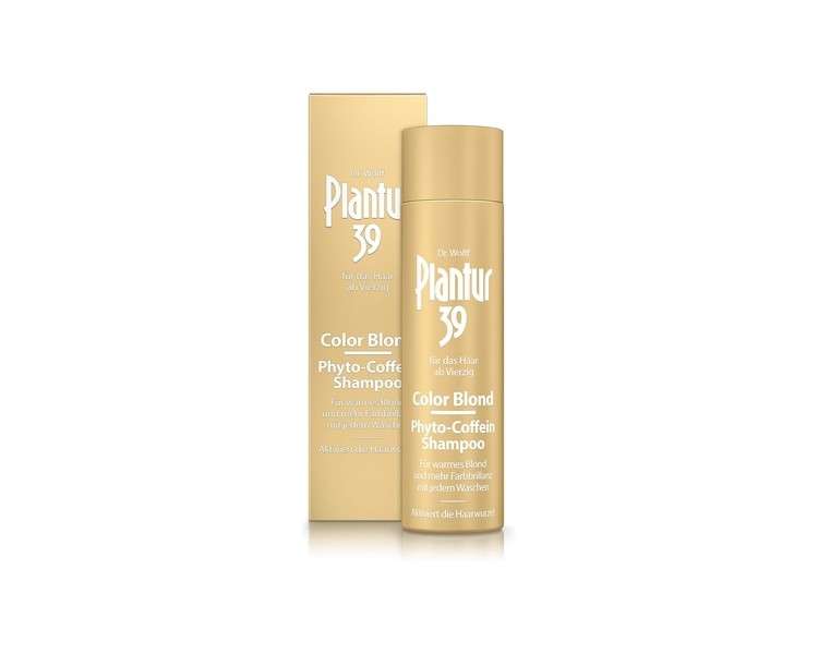 Plantur 39 Color Blonde Phyto-Caffeine Shampoo 250ml
