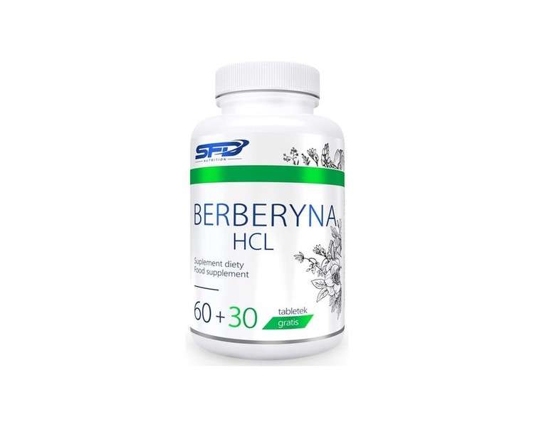 SFD Nutrition Berberin HCL 90 Tablets