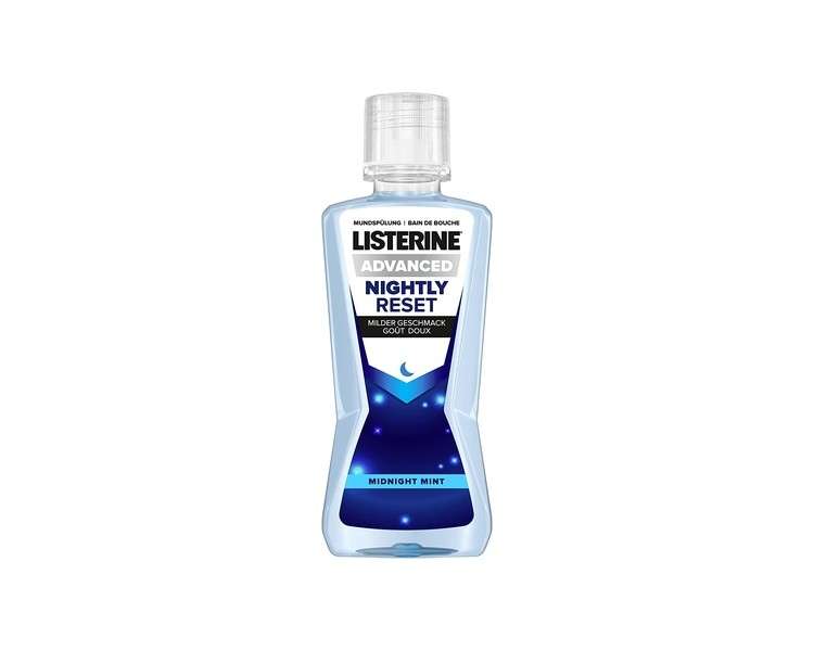 Listerine Advanced Nightly Reset Mild Flavor 400ml