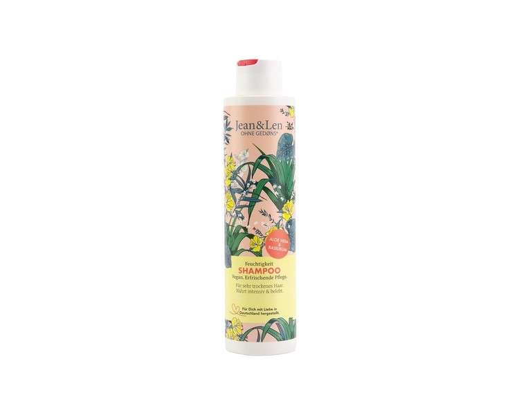 Jean & Len Moisture Shampoo Aloe Vera & Basil for Very Dry Hair 300ml