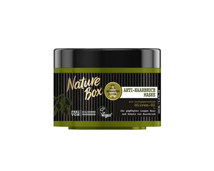 Nature Box Anti-Hair Breakage Cream Olive Oil 200ml