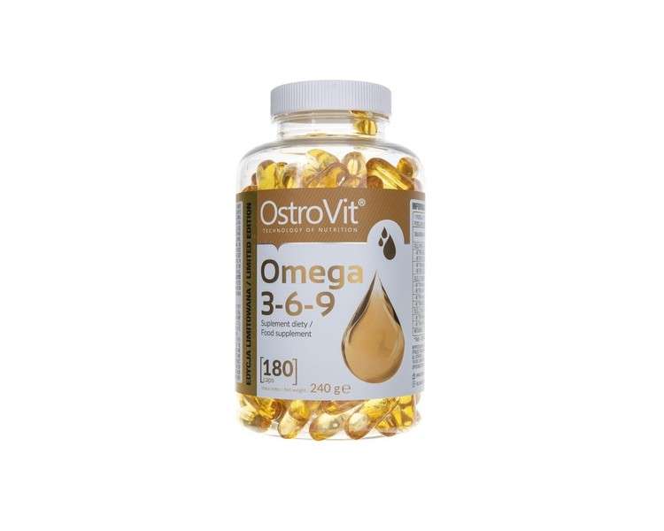 OstroVit Omega 3-6-9 180 Capsules