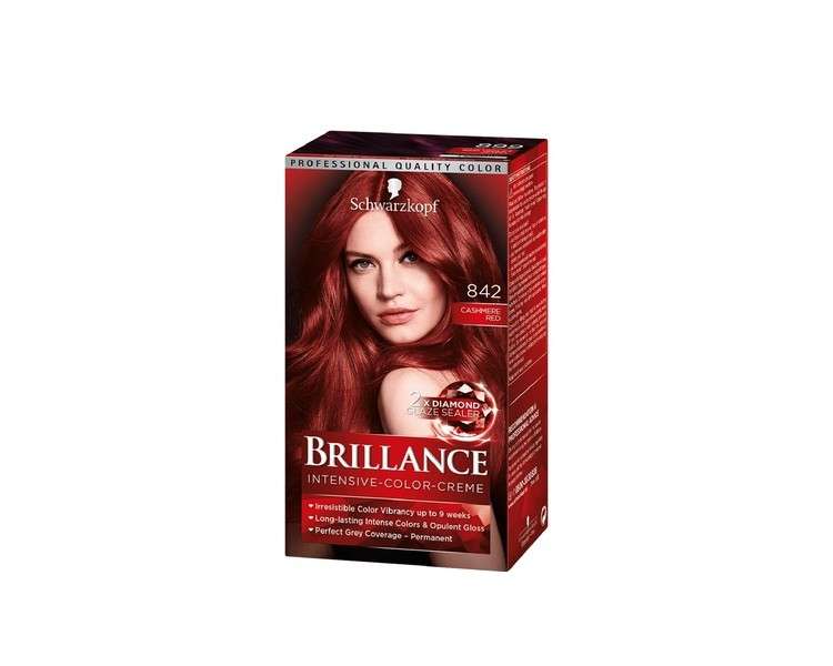 Schwarzkopf Poly Brillance Cashmere Red 42 160ml