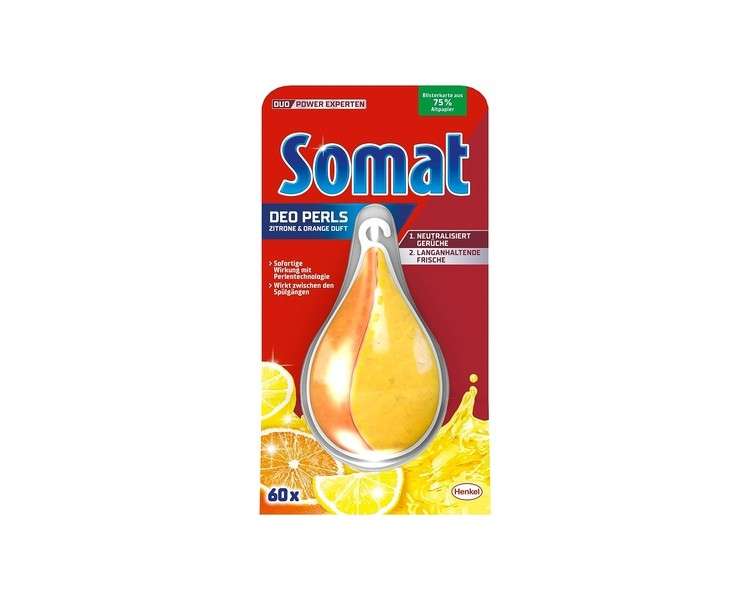 Somat Deodorant Duo-Perls Lemon and Orange 17g