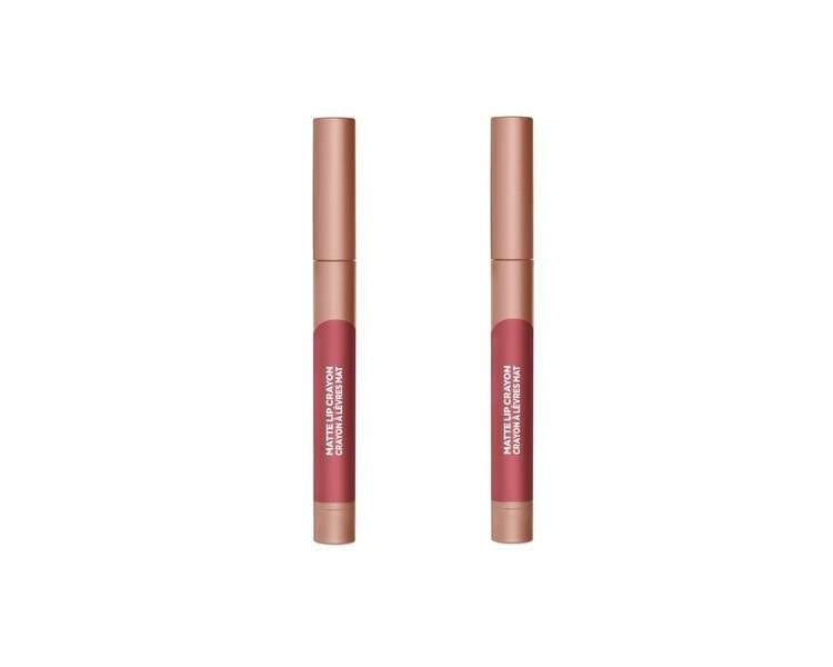 L'Oreal Paris Infallible Matte Lip Crayon Strawberry Glaze 501