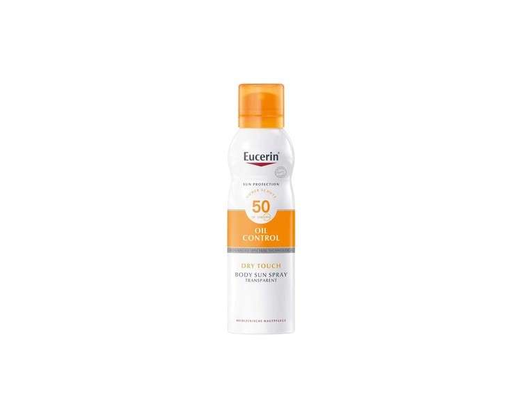 Eucerin Oil Control Dry Touch Sunscreen SPF 50 200ml