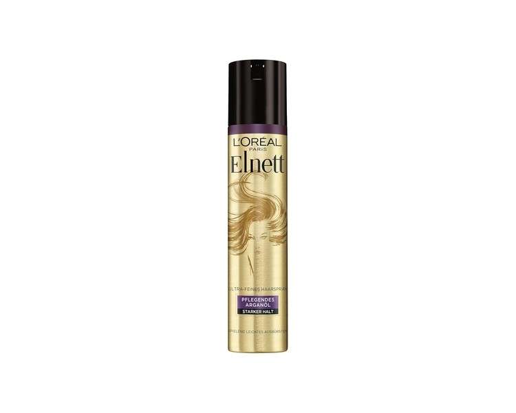 L'Oréal Paris Elnett de Luxe Hair Spray with Nourishing Argan Oil 250ml