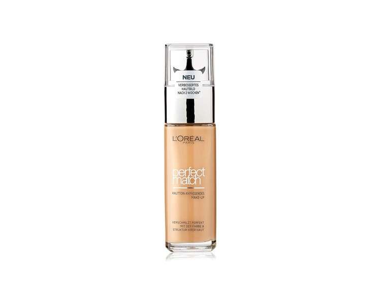 L'Oréal Paris Liquid Foundation with Hyaluronic and Aloe Vera Perfect Match Makeup 30ml