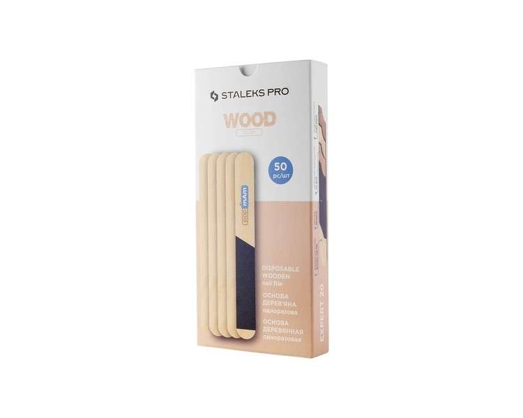 VJ Base Wooden Straight Nail File