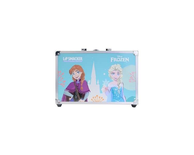 Lip Smacker Frozen Cosmetic Bag for Kids Makeup Gift Set with 40+ Pieces Colorful Makeup for Face Lips and Nails Including Hair and Makeup Accessories for the Perfect Princess Look