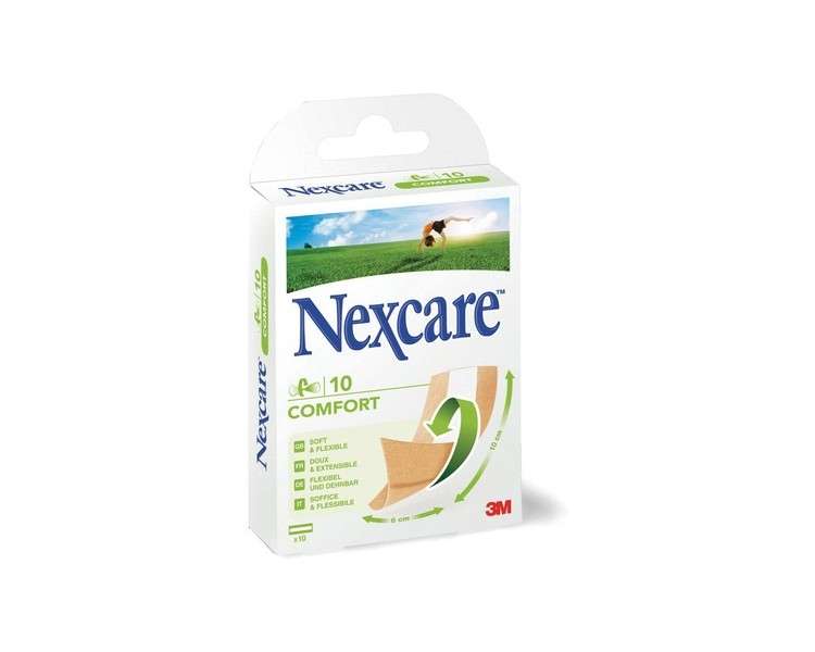 Nexcare Ultra Stretch Flexible Comfort Foam Plasters 6cm x 10cm