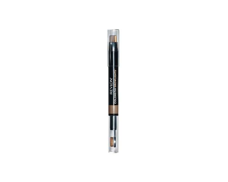 Revlon Colorstay Browlights Pencil Eyebrow Pencil and Brow Highlighter Blonde 0.038oz