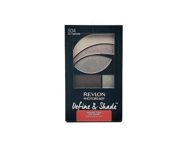 Revlon PhotoReady Define & Shade Eyeshadow 504 Ash Brown 0.1oz