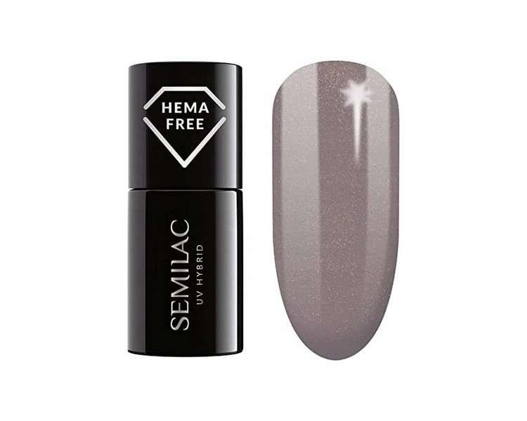 SEMILAC 375 Shimmer Stone Agate Nail UV Gel Polish 7ml