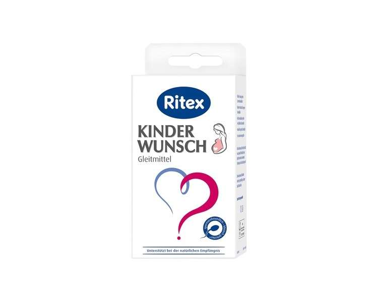 Ritex Kinderwunsch Lubricant 8 Applicators 4ml - Pack of 8