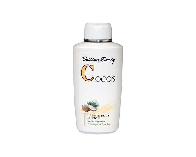 Bettina Barty Coconut Hand & Body Lotion 500ml