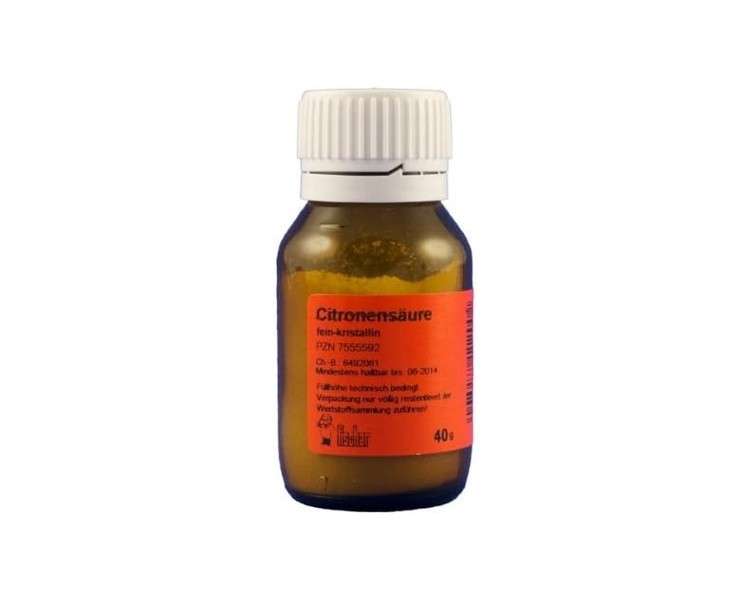 Citric Acid 40g