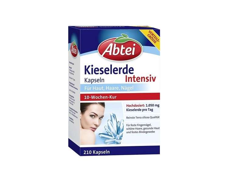 Abtei Intensive Silica Capsules for Beautiful Skin, Hair, and Nails