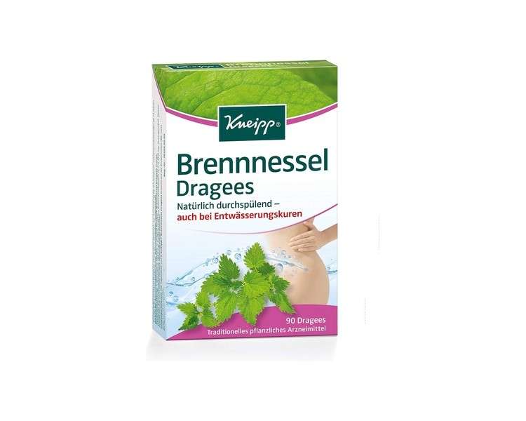 Kneipp Nettle Dragees Natural Diuretic 90 Dragees