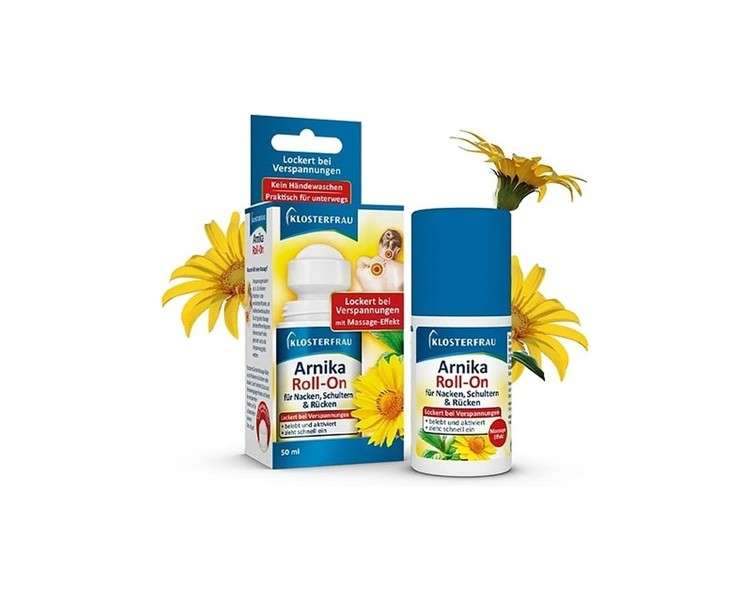 KLOSTERFRAU Arnica Roll-On for Back, Shoulder & Neck 50ml