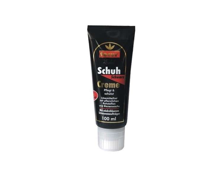 Tecur Black Shoe Polish 100ml