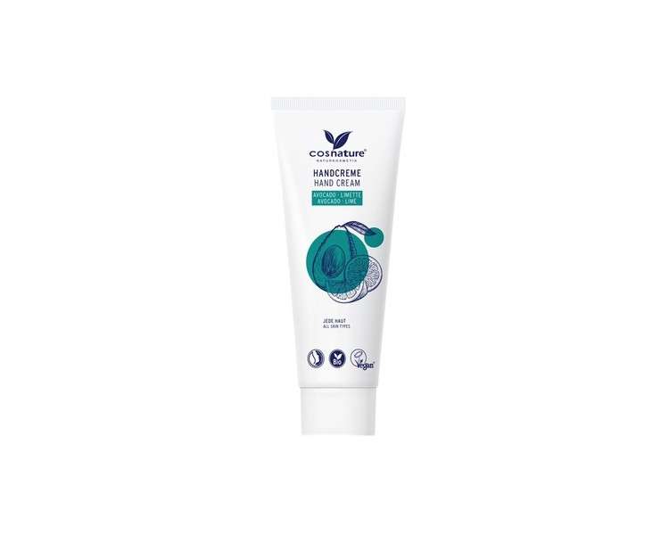 Cosnature Avocado & Lime Hand Cream 75ml