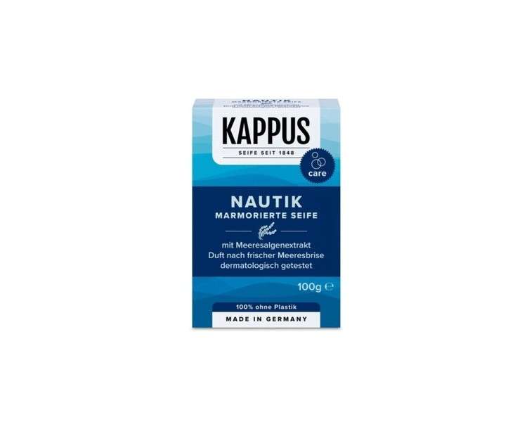 KAPPUS Nautik Marbled Soap 100g 3.5 oz