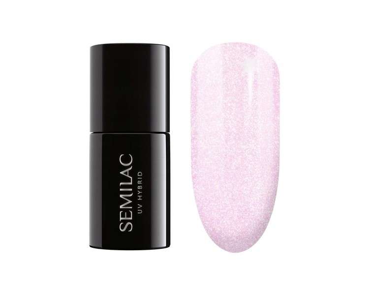 SEMILAC 390 Spark of Bare Love Nail UV Gel Polish 7ml Pink