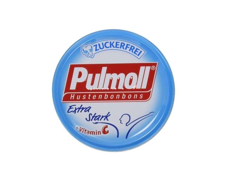 Pulmoll Sugar-Free Extra Strong Cough Drops 50g