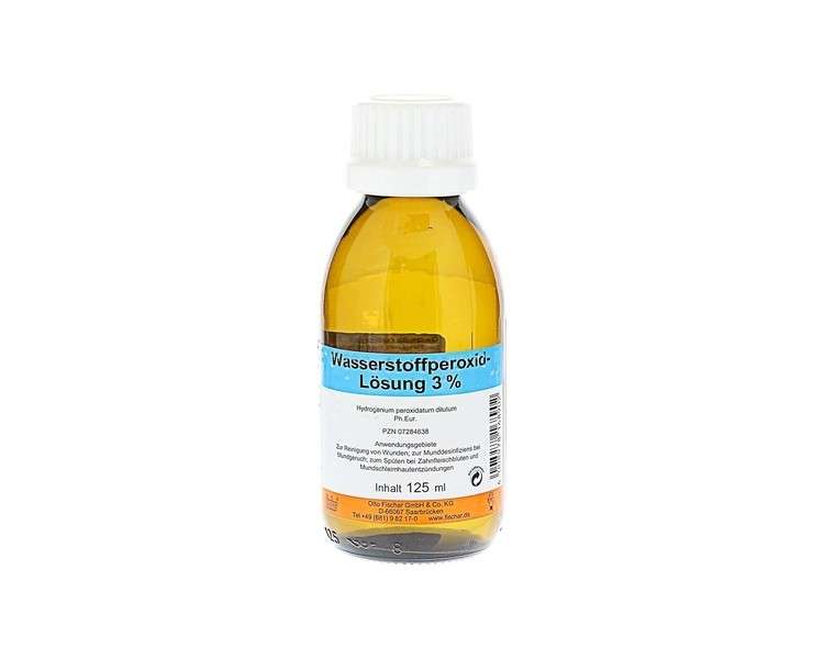 Hydrogen Peroxide Solution 3% 125ml